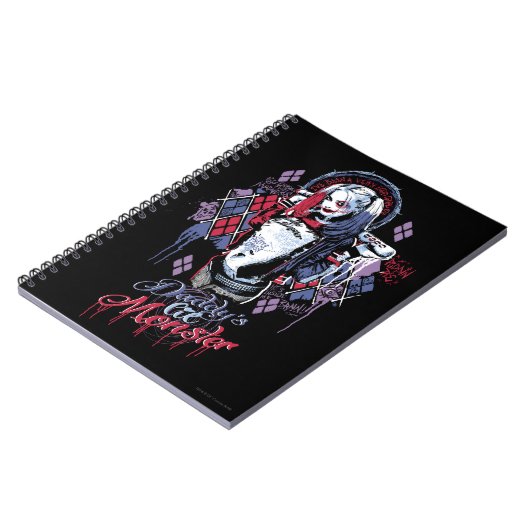 Suicide Squad | Harley Quinn Inked Graffiti Notitieboek (Linkerzijde)