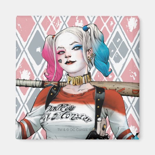 Suicide Squad | Harley Quinn Magneet (Voorkant)