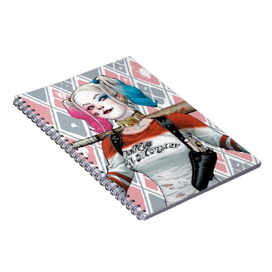 Suicide Squad | Harley Quinn Notitieboek (Rechterzijde)