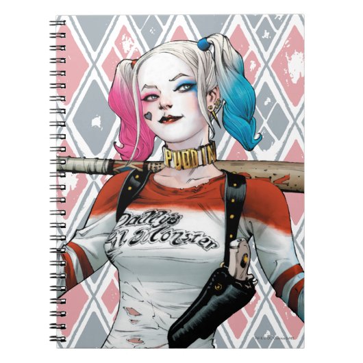 Suicide Squad | Harley Quinn Notitieboek (Voorkant)