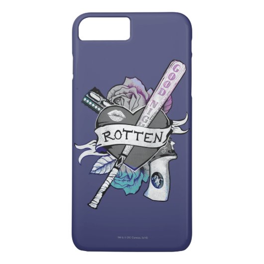 Suicide Squad | Harley Quinn "Rotten" Tatoeage Kun Case-Mate iPhone Case (Achterkant)