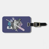 Suicide Squad | Harley Quinn "Rotten" Tattoo Art Bagagelabel (Voorkant horizontaal)