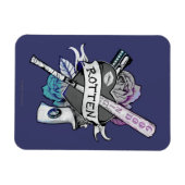 Suicide Squad | Harley Quinn "Rotten" Tattoo Art Magneet (Horizontaal)