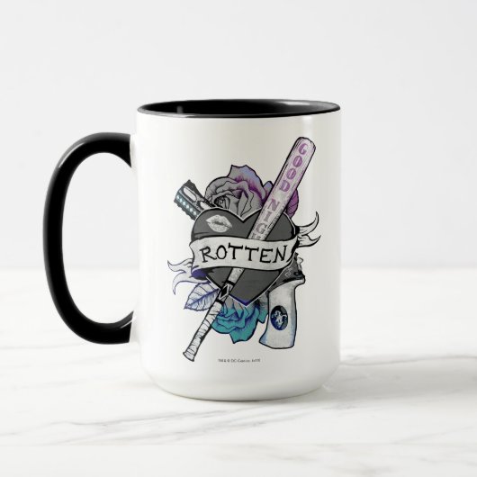 Suicide Squad | Harley Quinn "Rotten" Tattoo Art Mok (Links)