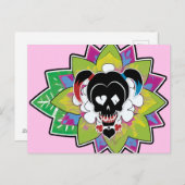 Suicide Squad | Harley Quinn Skull Tattoo Art Briefkaart (Voorkant / Achterkant)
