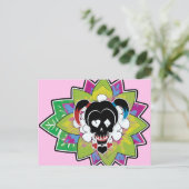 Suicide Squad | Harley Quinn Skull Tattoo Art Briefkaart (Staand voorkant)