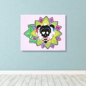 Suicide Squad | Harley Quinn Skull Tattoo Art Canvas Afdruk (Insitu (Houten vloer))