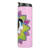 Suicide Squad | Harley Quinn Skull Tattoo Art Thermosbeker (Geroteerd rechts)