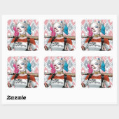 Suicide Squad | Harley Quinn Vierkante Sticker (Vel)