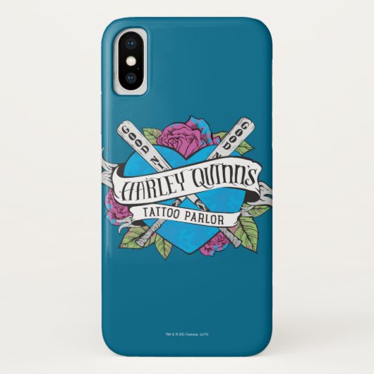 Suicide Squad | Harley Quinn's Tattoo Parlor Heart Case-Mate iPhone Case (Achterkant)