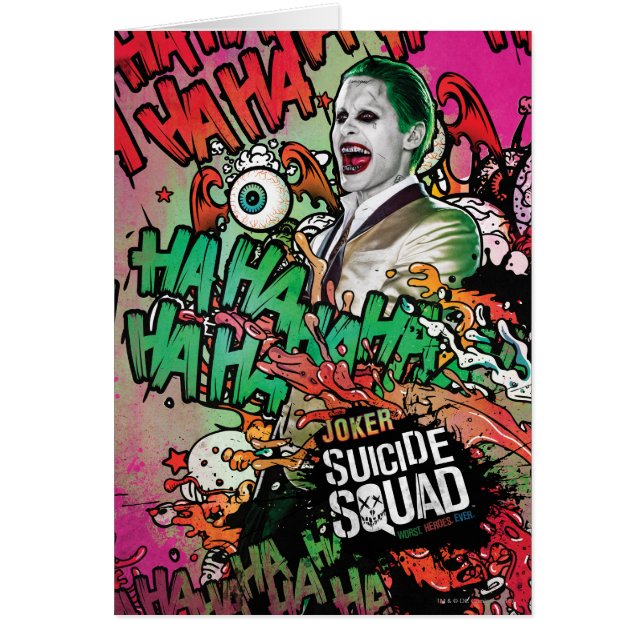 Suicide Squad | Joker Character Graffiti (Voorkant)