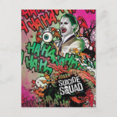 Suicide Squad | Joker Character Graffiti Briefkaart (Voorkant)