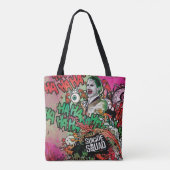 Suicide Squad | Joker Character Graffiti Tote Bag (Achterkant)