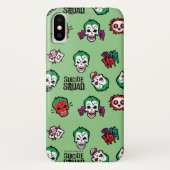 Suicide Squad | Joker Emoji Pattern Case-Mate iPhone Case (Achterkant)