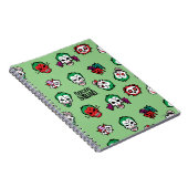Suicide Squad | Joker Emoji Pattern Notitieboek (Rechterzijde)