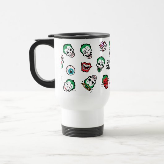 Suicide Squad | Joker Emoji Pattern Reisbeker (Links)