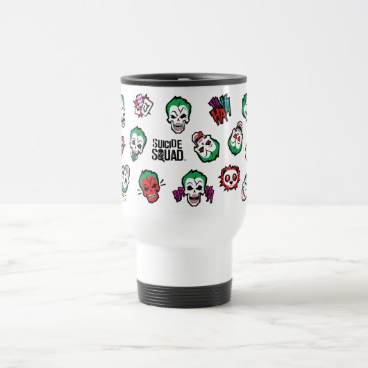 Suicide Squad | Joker Emoji Pattern Reisbeker (Center)