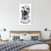 Suicide Squad | Joker en Harley Airborstel Tattoo Canvas Afdruk (Insitu (Slaapkamer))