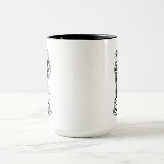 Suicide Squad | Joker en Harley Airborstel Tattoo Mok (Midden)