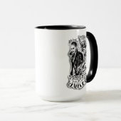 Suicide Squad | Joker en Harley Airborstel Tattoo Mok (Voorkant rechts)