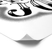 Suicide Squad | Joker en Harley Airborstel Tattoo Poster (Hoek)