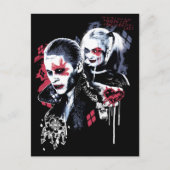 Suicide Squad | Joker & Harley Painted Graffiti Briefkaart (Voorkant)