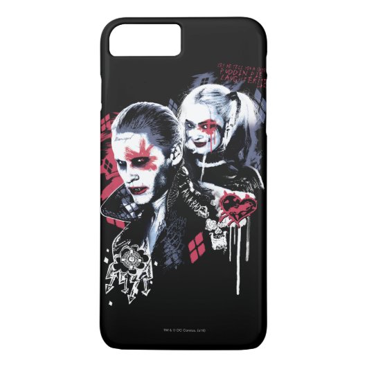 Suicide Squad | Joker & Harley Painted Graffiti Case-Mate iPhone Case (Achterkant)