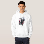 Suicide Squad | Joker & Harley Painted Graffiti Hoodie (Voorkant volledig)