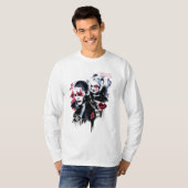 Suicide Squad | Joker & Harley Painted Graffiti T-shirt (Voorkant volledig)
