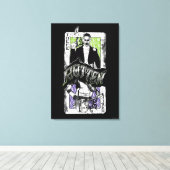 Suicide Squad | Joker & Harley Rotten Canvas Afdruk (Insitu (Houten vloer))