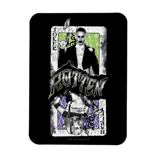 Suicide Squad | Joker & Harley Rotten Magneet (Verticaal)