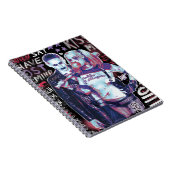 Suicide Squad | Joker & Harley Typografie Foto Notitieboek (Rechterzijde)