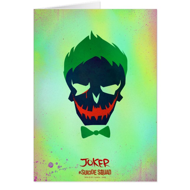 Suicide Squad | Joker Head-pictogram (Voorkant)