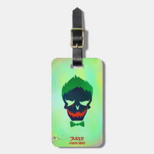 Suicide Squad   Joker Head-pictogram Bagagelabel