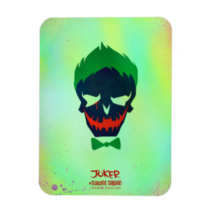 Suicide Squad   Joker Head-pictogram Magneet