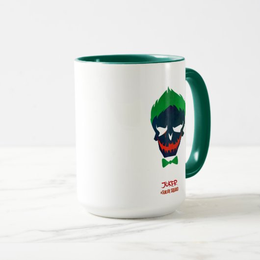 Suicide Squad | Joker Head-pictogram Mok (Voorkant rechts)