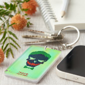 Suicide Squad | Joker Head-pictogram Sleutelhanger (Voorkant Rechts)