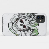 Suicide Squad | Joker Skull "All In" Tattoo Art Case-Mate iPhone Hoesje (Achterkant (horizontaal))