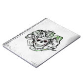 Suicide Squad | Joker Skull "All In" Tattoo Art Notitieboek (Linkerzijde)