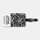 Suicide Squad | Joker Skull - Haha Bagagelabel (Achterkant horizontaal)