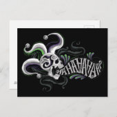 Suicide Squad | Joker Skull - Haha Briefkaart (Voorkant / Achterkant)