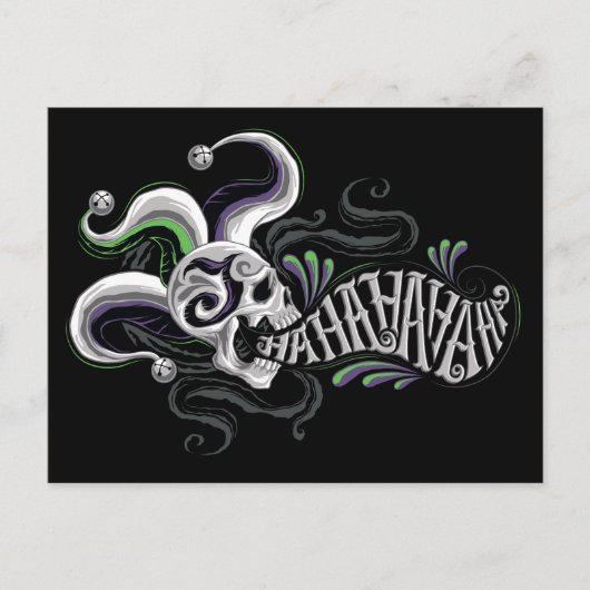 Suicide Squad | Joker Skull - Haha Briefkaart (Voorkant)