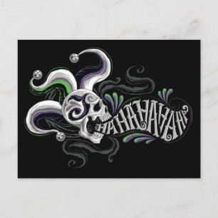 Suicide Squad   Joker Skull - Haha Briefkaart