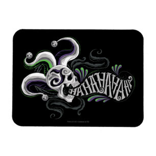 Suicide Squad   Joker Skull - Haha Magneet