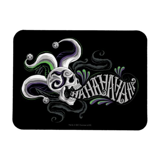 Suicide Squad | Joker Skull - Haha Magneet (Horizontaal)