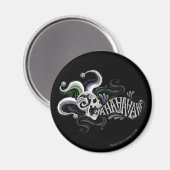 Suicide Squad | Joker Skull - Haha Magneet (Voorkant / Achterkant)