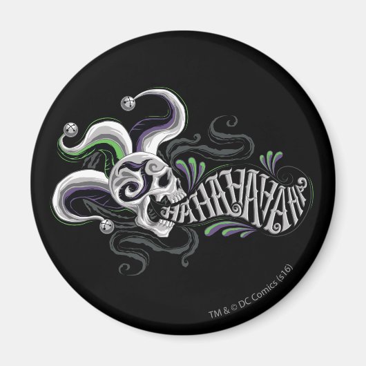 Suicide Squad | Joker Skull - Haha Magneet (Voorkant)
