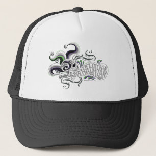 Suicide Squad   Joker Skull - Haha Trucker Pet