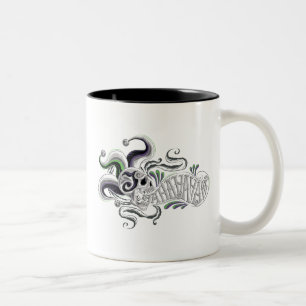 Suicide Squad Joker Skull - Haha Tweekleurige Koffiemok