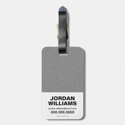 Suicide Squad | Joker Smile Bagagelabel (Achterkant verticaal)